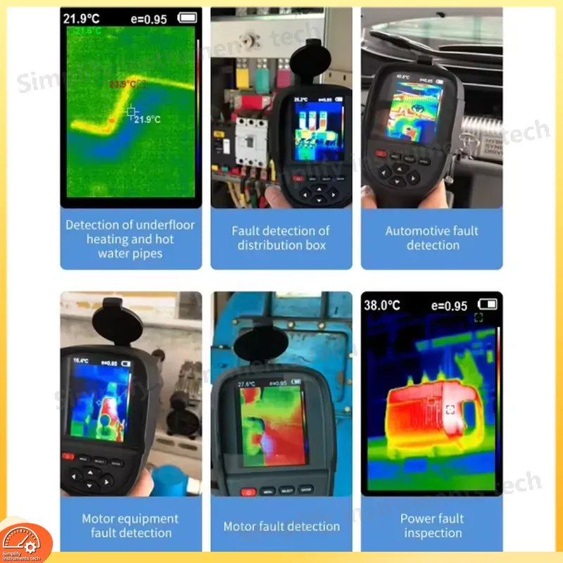 赤外線熱画像カメラ 256x192 解像度 体温スキャナー  - Electronics Repair Images のレビューと価格