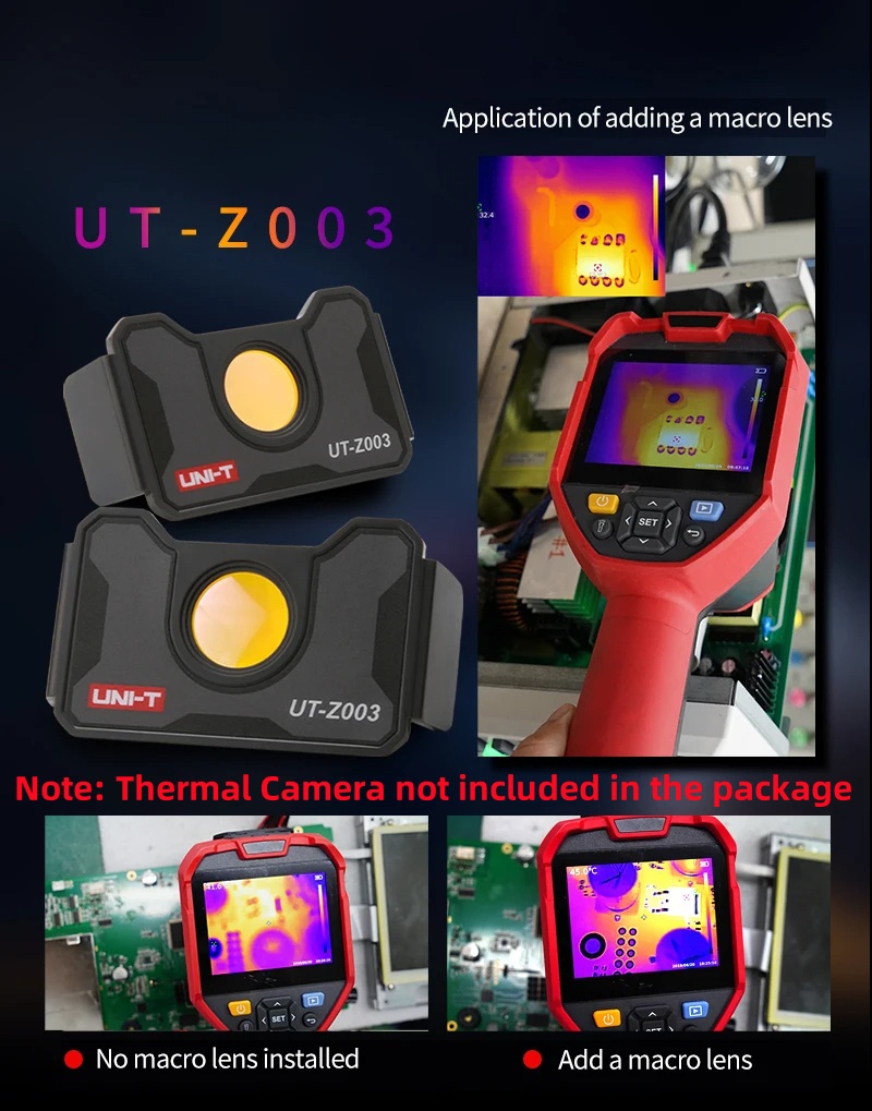 ​ UNI-T UT-Z003 マクロレンズ UTi730E - Electronics Repair Images のレビューと価格