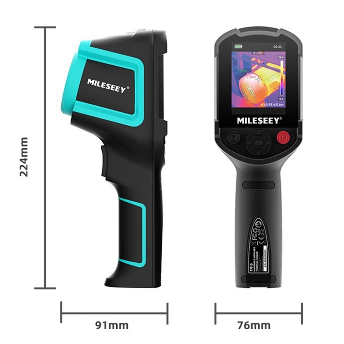 DT38 Mileseey TR10赤外線サーマルイメージャ - Electronics Repair Images のレビューと価格