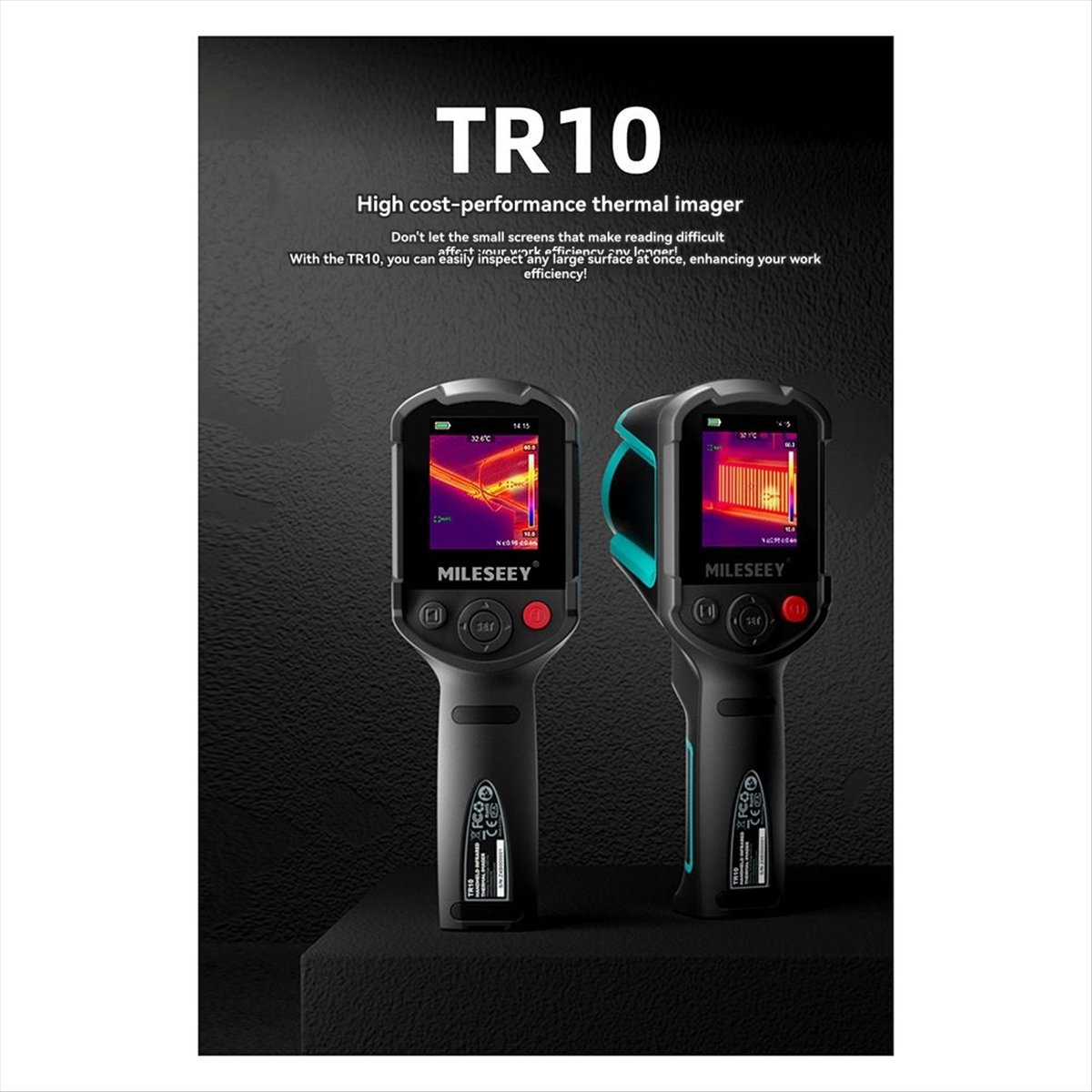 DT38 Mileseey TR10赤外線サーマルイメージャ - Electronics Repair Images のレビューと価格