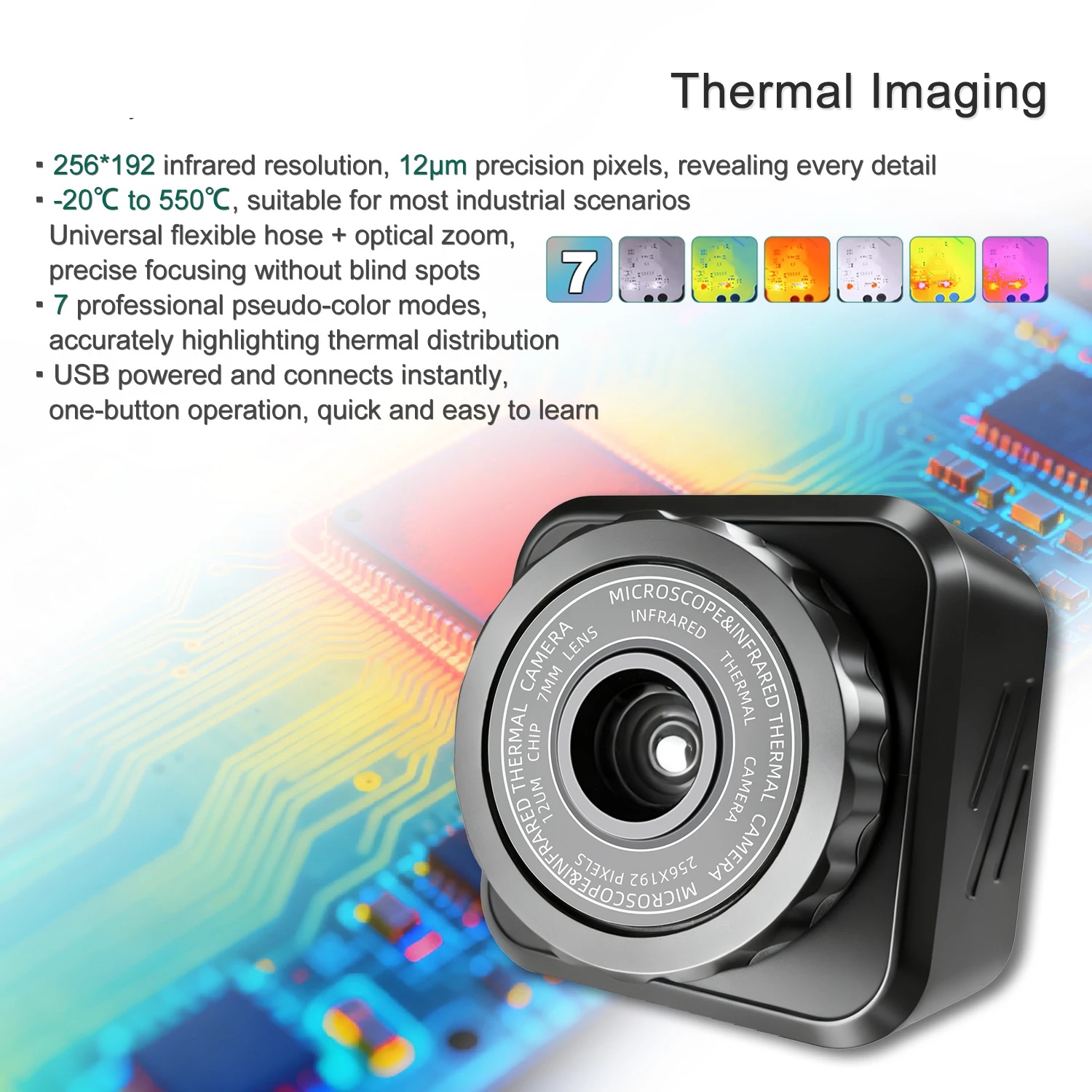 YIZHAN サーマルイメージャー 256*192 ピクセル - Electronics Repair Images のレビューと価格