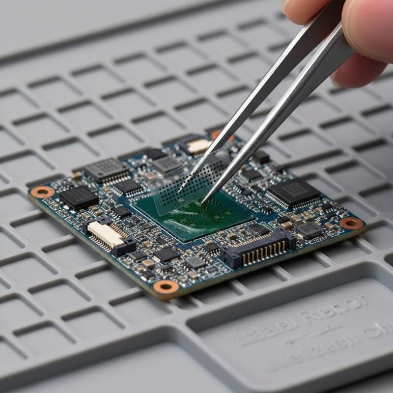 F-IPLCD グリーンオイル BGA リボールステンシル  - Electronics Repair Workshop のレビューと価格